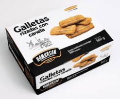 Galletas rizadas con canela